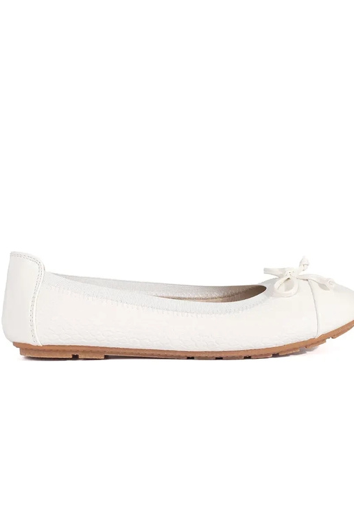 cor branca lacado bailarinas com um arco cor branca lacado bailarinas com um arco