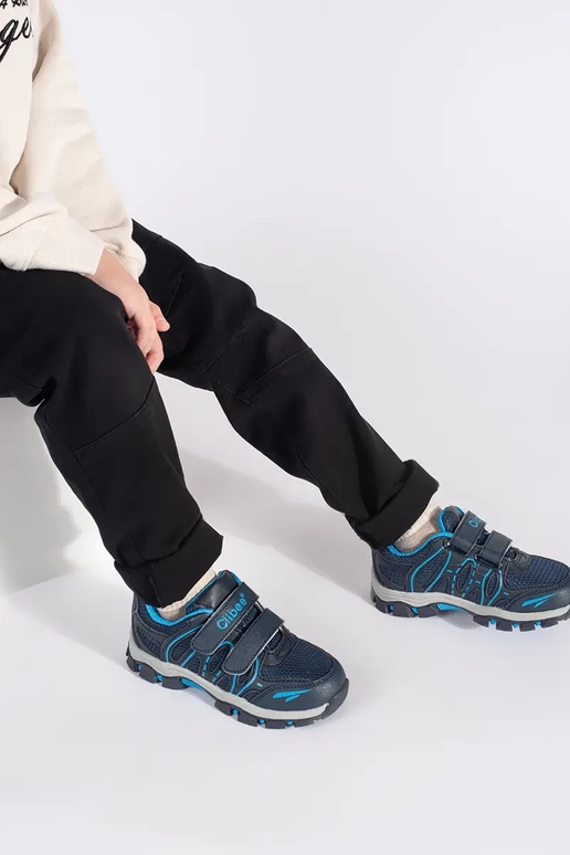 azul escuro juvenil calçado...