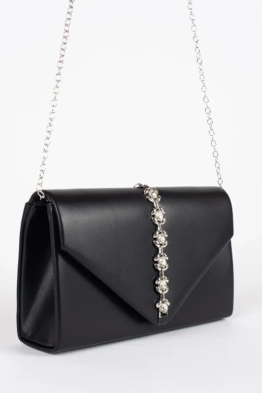 preto Bolsa necessaire decorado com...