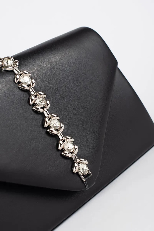 preto Bolsa necessaire decorado com...