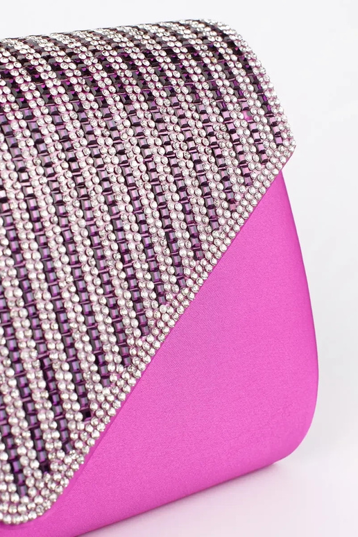 roxo pequeno Bolsa necessaire...