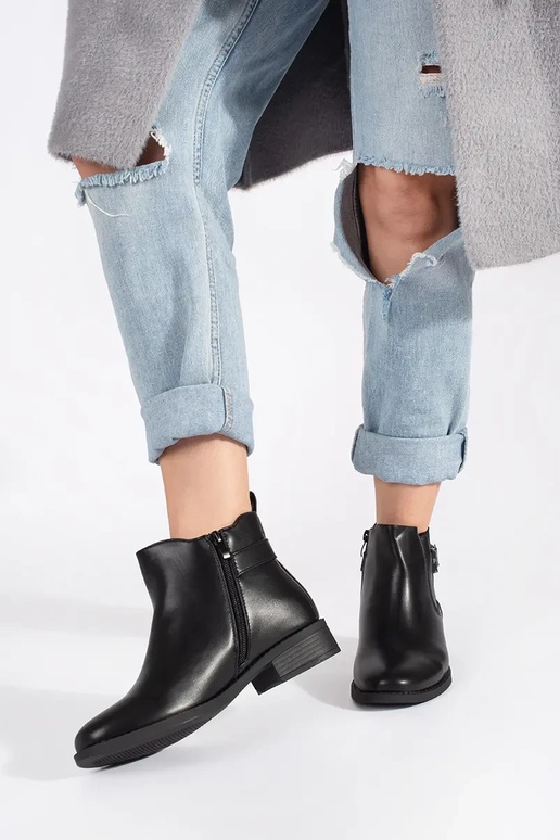 cor preta sapato Sapatos femininos...