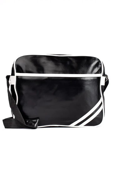 Bolsa esportiva de ombro preta