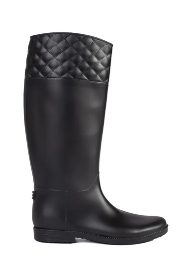 cor preta fosco botas de...
