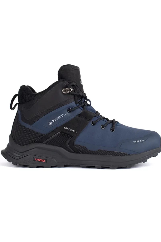 Botas de trekking masculinas pretas e...