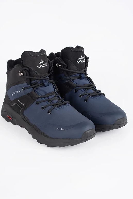 Botas de trekking masculinas pretas e...