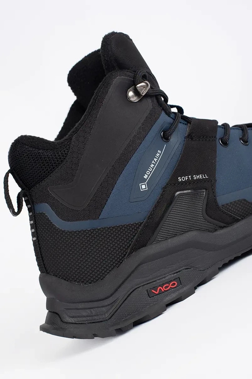 Botas de trekking masculinas pretas e...