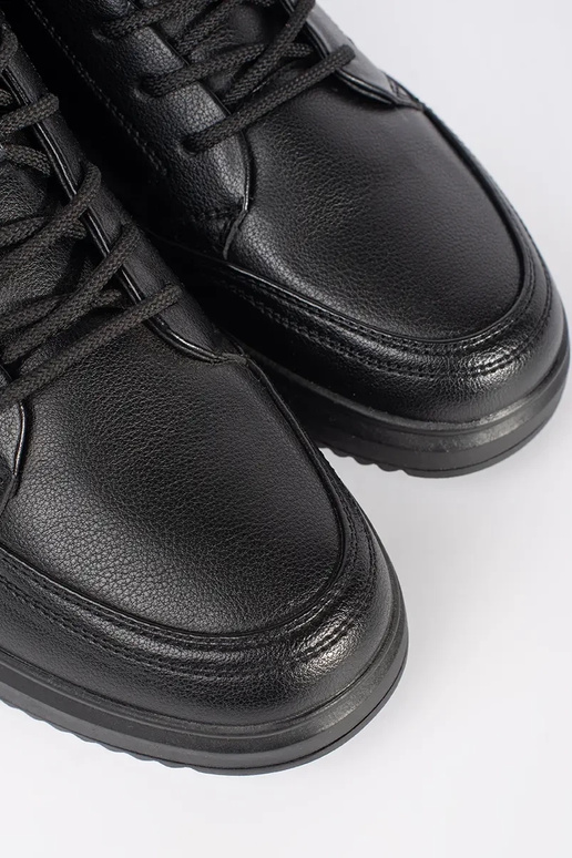 Botas quentes para homens pretas