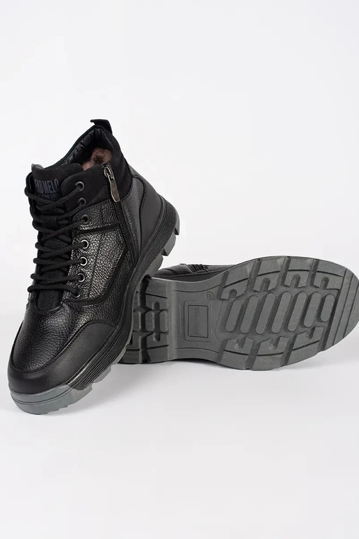 Botas quentes de cano alto para homens