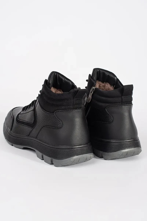 Botas quentes de cano alto para homens