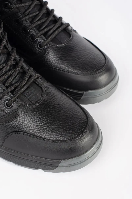 Botas quentes de cano alto para homens