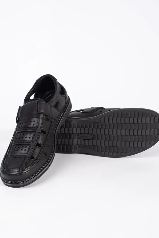 Sapatos masculinos slip-on em couro...