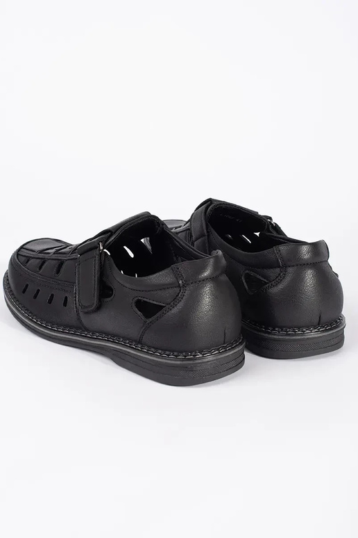 Sapatos masculinos slip-on em couro...