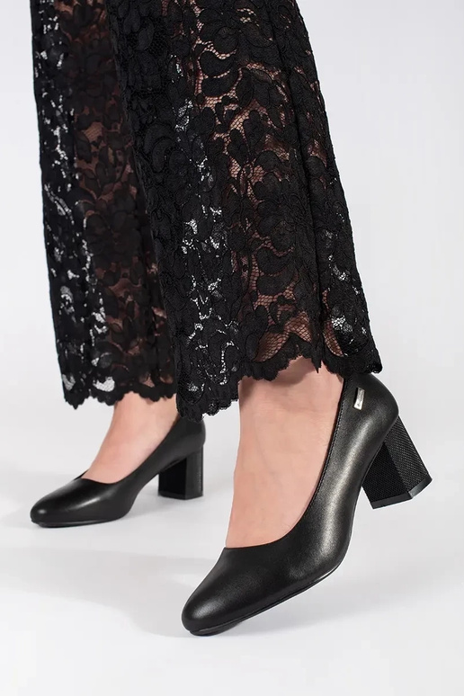 Sapatos altos clássicos pretos Sergio...