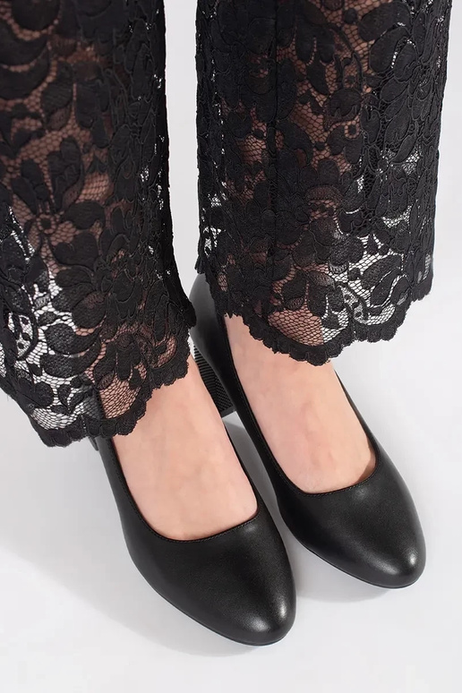 Sapatos altos clássicos pretos Sergio...