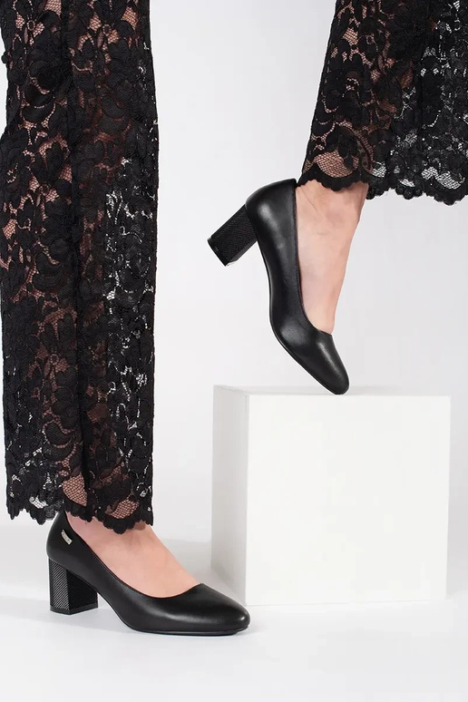 Sapatos altos clássicos pretos Sergio...