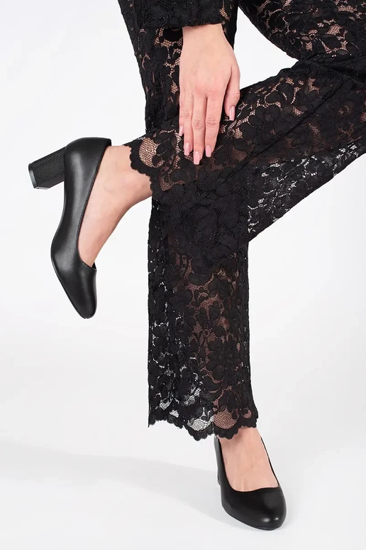 Sapatos altos clássicos pretos Sergio...