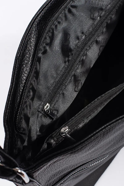 Bolsa feminina preta com alça ajustável