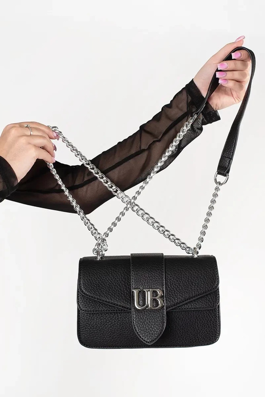 Bolsa Pequena Feminina Preta com... Bolsa Pequena Feminina Preta com...