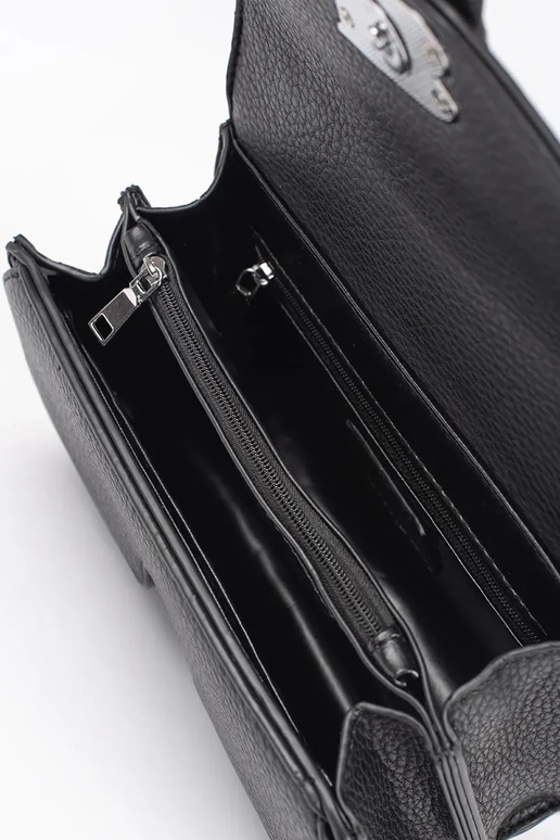 Bolsa Pequena Feminina Preta com... Bolsa Pequena Feminina Preta com...