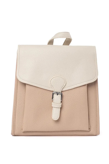 Mochila na cor marfim