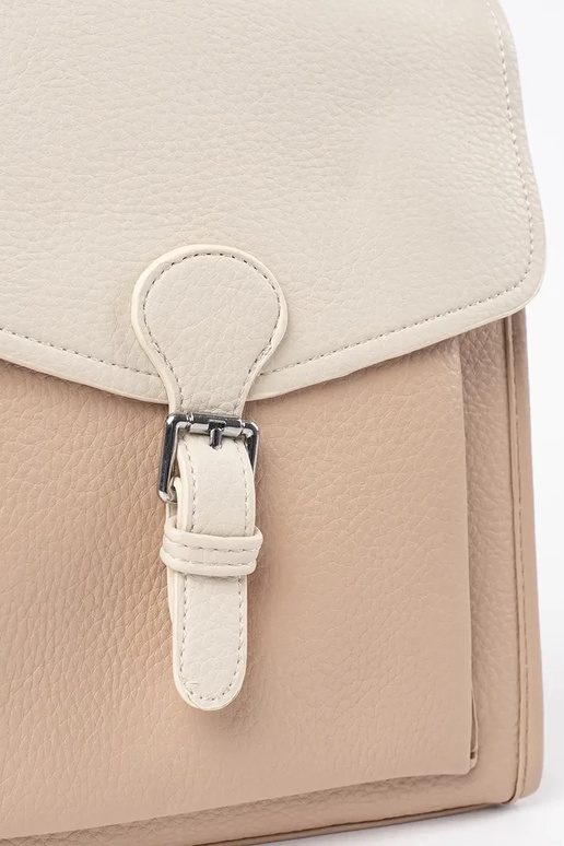 Mochila na cor marfim