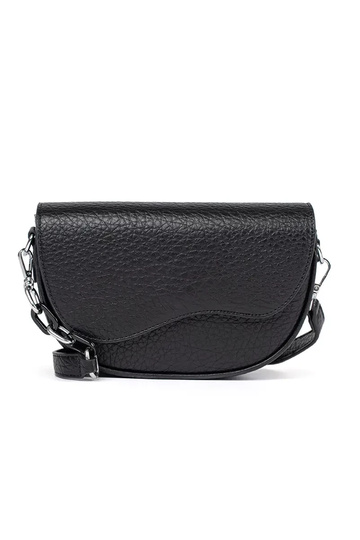 Bolsa preta de carteiro