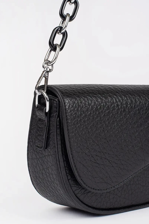 Bolsa preta de carteiro