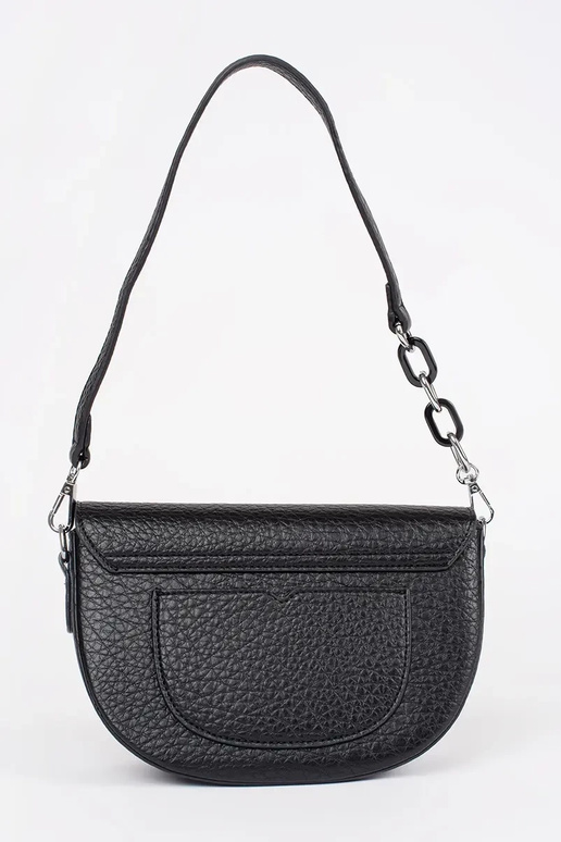 Bolsa preta de carteiro