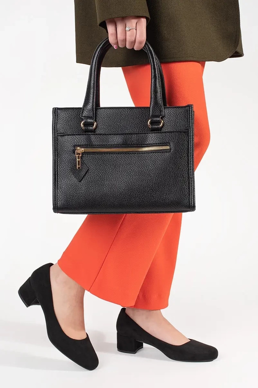 Salto alto preto em camurça Sergio Leone Salto alto preto em camurça Sergio Leone