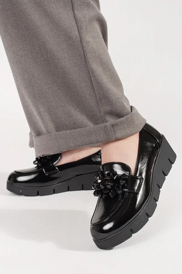 Mocassins cor preta em... 2