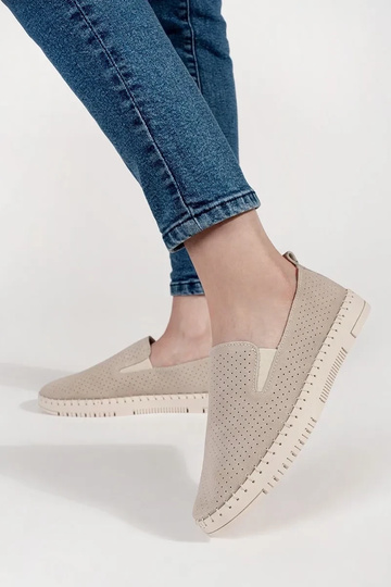 Mocassins de couro cor... 2