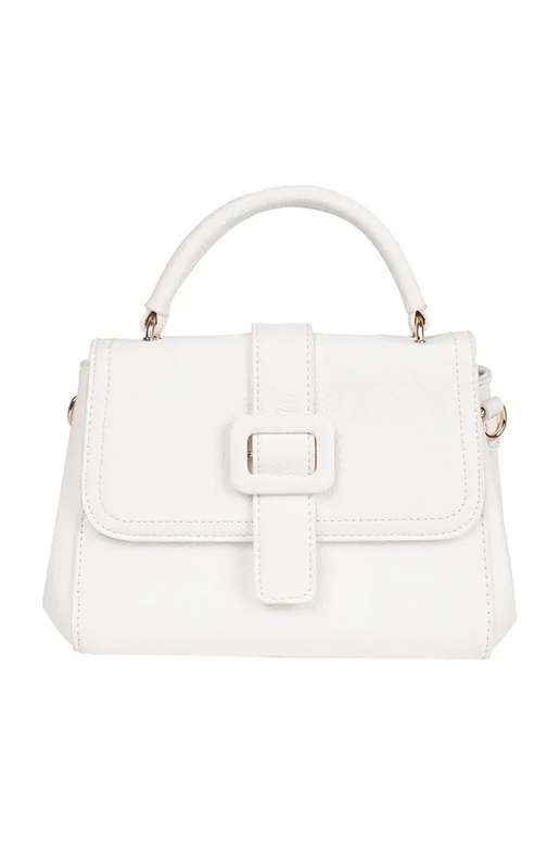 Bolsa Pequena Branca com Elementos...