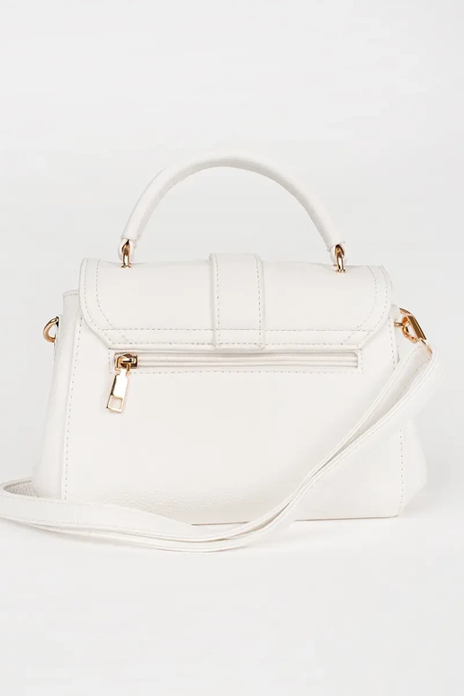 Bolsa Pequena Branca com Elementos...