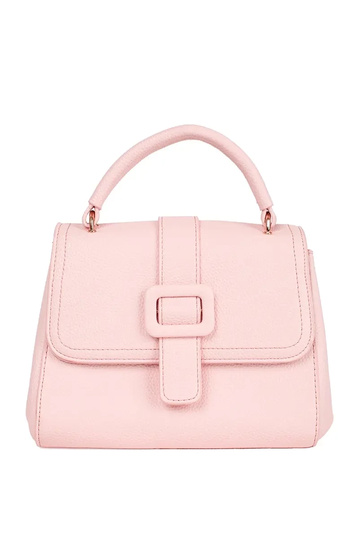 Bolsa Pequena Rosa Neon com...