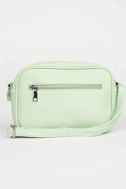 Pequena bolsa verde com bolsos