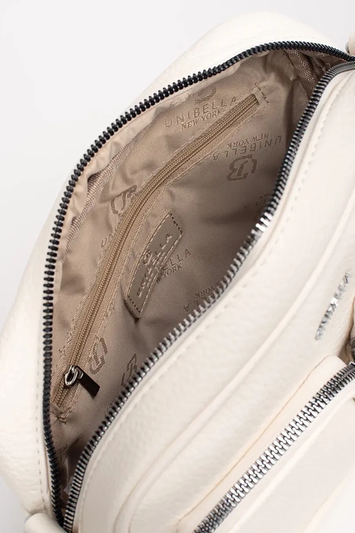 Mini bolsa em cores vibrantes com bolsos