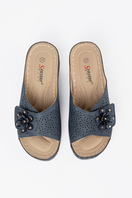 Chinelos femininos com flores... Chinelos femininos com flores...