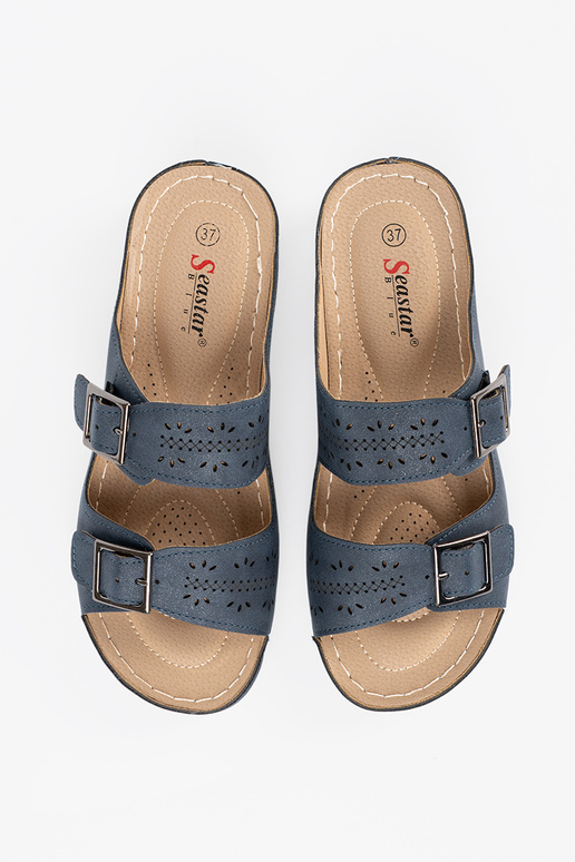 Sandálias de baixa plataforma com...