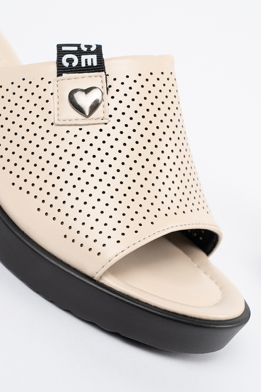 Chinelos femininos com plataforma na...