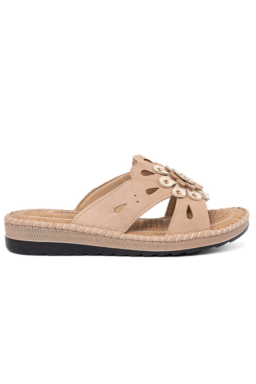 Chinelos femininos com flores... Chinelos femininos com flores...