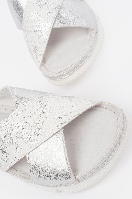 Sandálias Brancas Planas