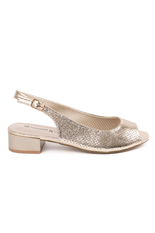 Sandálias femininas douradas rendadas... Sandálias femininas douradas rendadas...