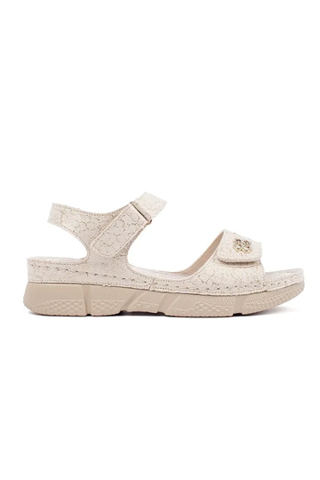 sandálias femininas cor marfim