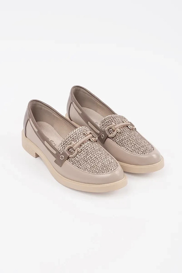 mocassins cor areia com... 2