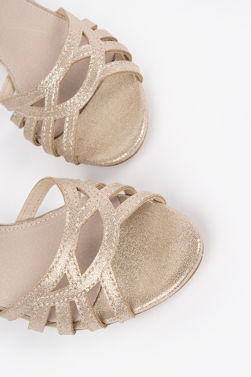 Sandálias douradas Sandálias douradas