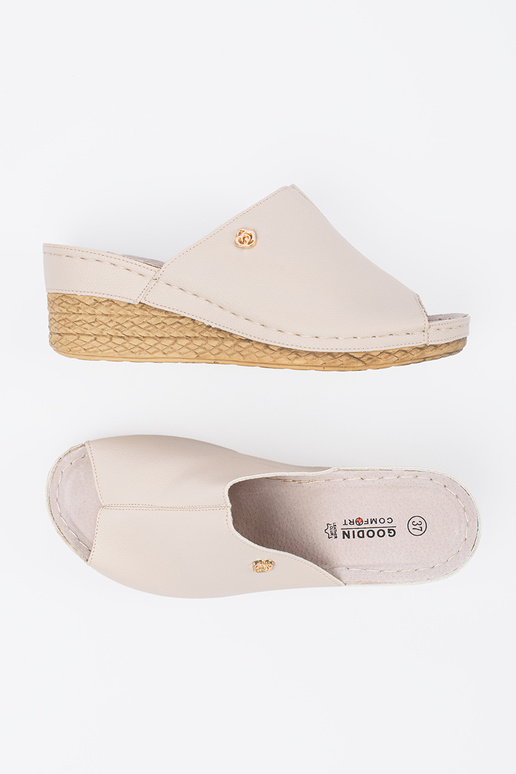 Chinelo Feminino Areia com Plataforma
