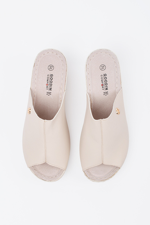 Chinelo Feminino Areia com Plataforma