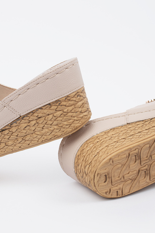 Chinelo Feminino Areia com Plataforma