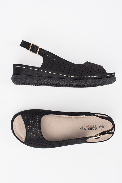 Sandalias Pretas Confortáveis Sandalias Pretas Confortáveis